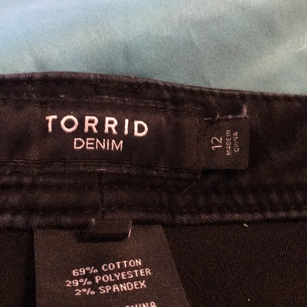 Torrid jeans size 12 straight leg